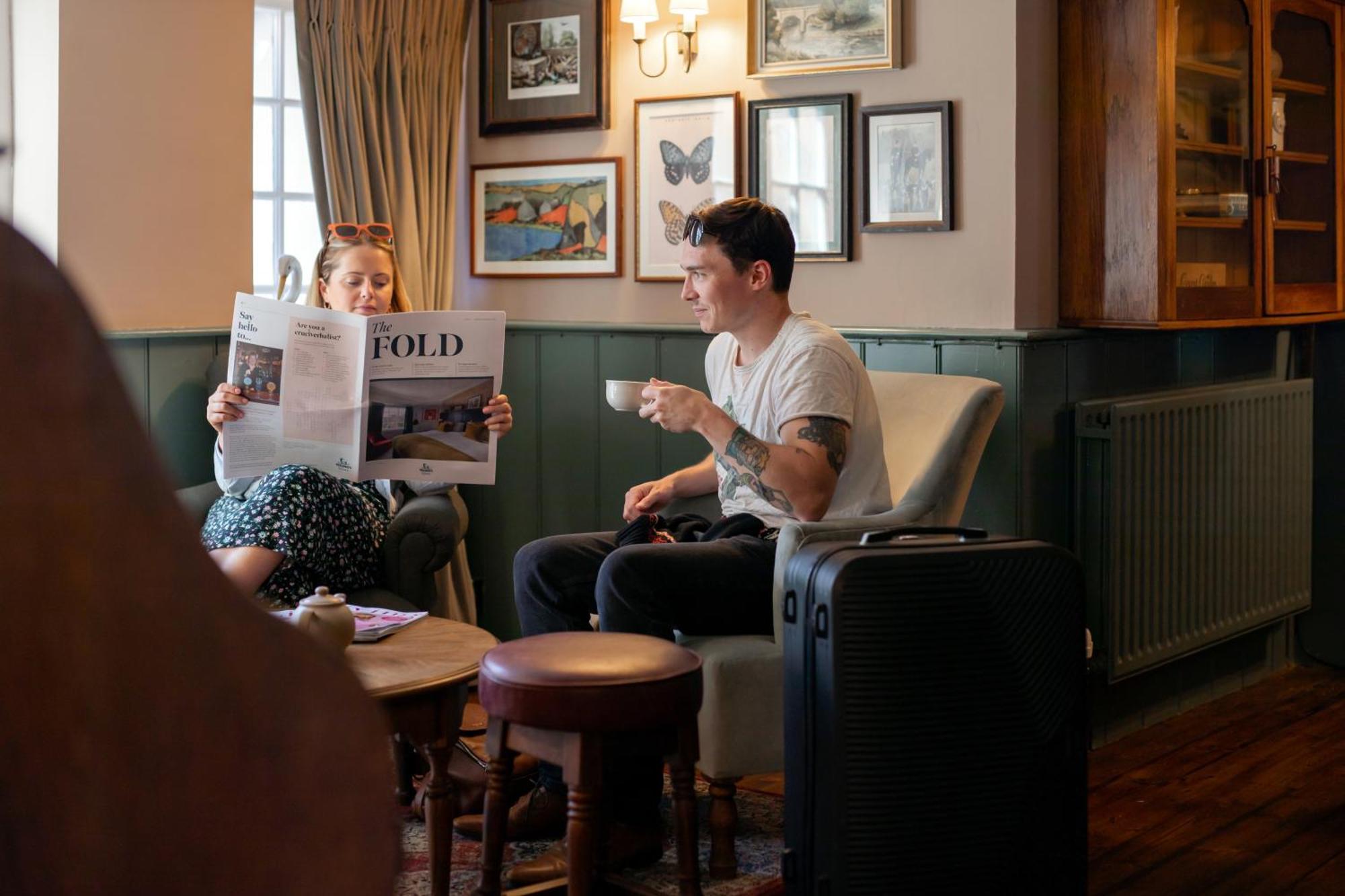 The Lamb Inn Hindon ภายนอก รูปภาพ